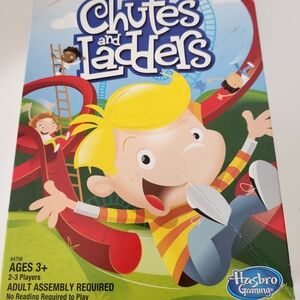 Hasbro Chutes and Ladders Board Game - Colorful Family Fun